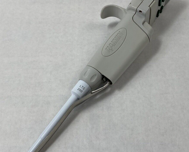 RAININ EDP3 LTS 200 20-200 uL Single Channel Electronic Pipette Untested
