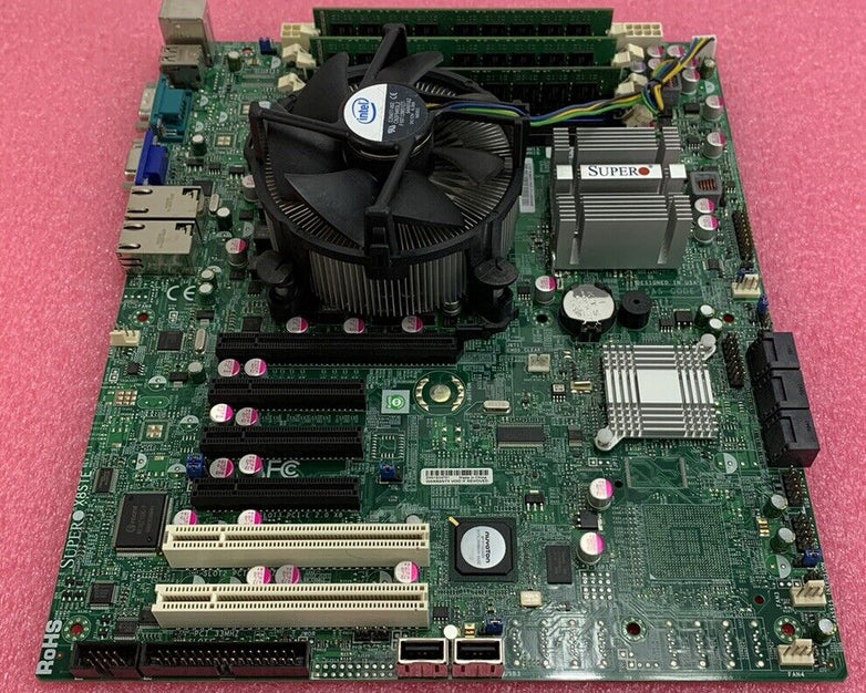 SuperMicro X8STE Motherboard Xeon W3520 2.67GHz 4GB RAM w/Shield