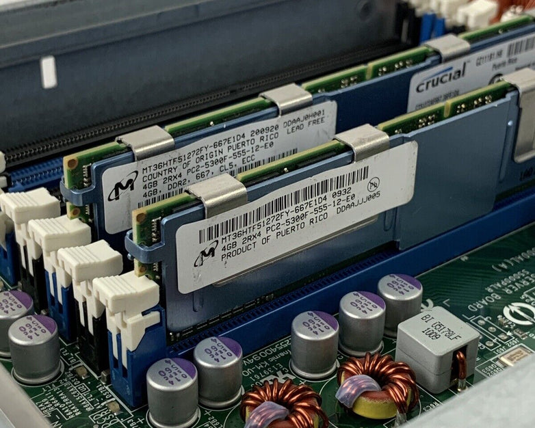 Intel S5000PAL 1U Server Intel Xeon 5110 1.60 GHz 8 GB DDR2 RAM No HDD No OS