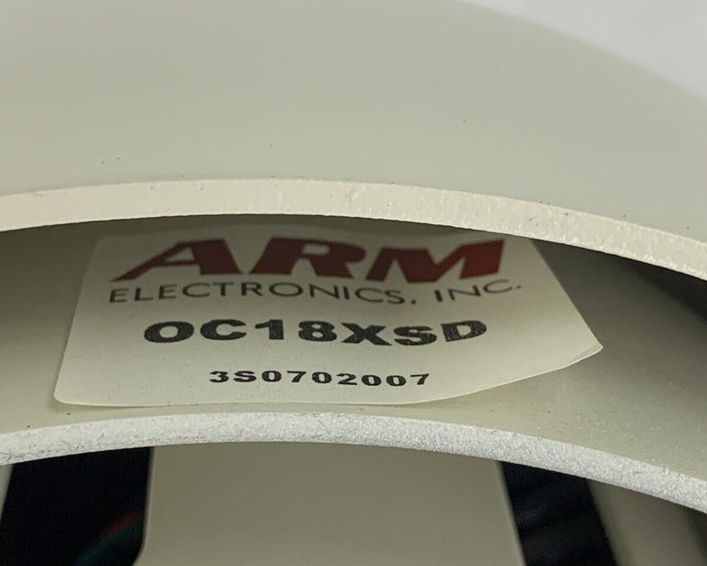 Arm Electronics OC18XSD 18X 480 Line High Res Color Outdoor Speed Camera Tested