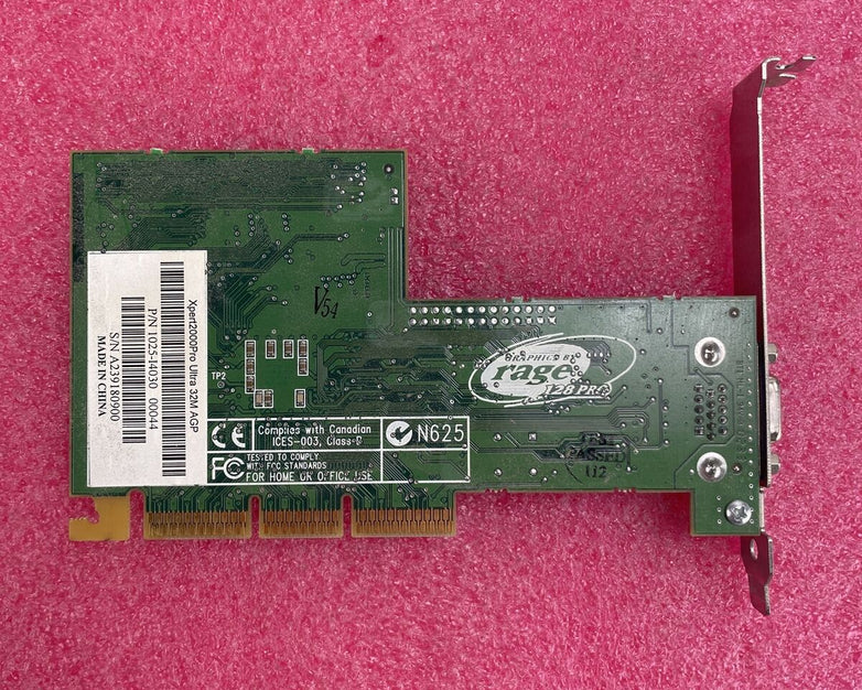 Rage Xpert2000Pro Ultra 32M AGP Graphics Card