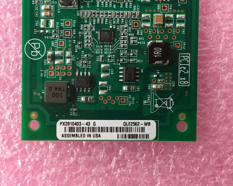 QLE2562-WB Qlogic SANBlade 8GB Dual Port Fibre PCI-E PX2810403-43 G