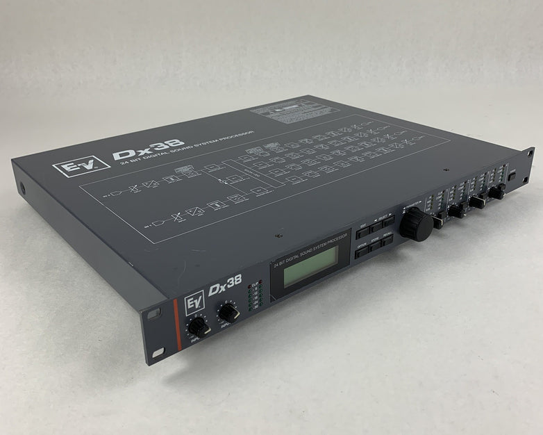 Electro-Voice (EV) Dx38 Digital Sound System Processor Tested