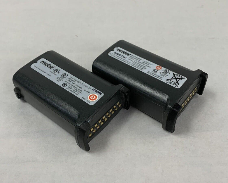 Symbol Barcode Scanner Battery 21-65587-02 (Lot of 2)