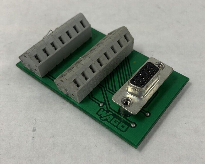 WAGO 50036611 15 Pin Hi-Density D-Sub PCB-164 Jet 3502 Connector