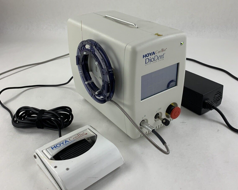 Hoya ConBio DioDent laser Unit Oral Tissue Ablation System W/ Power Supply