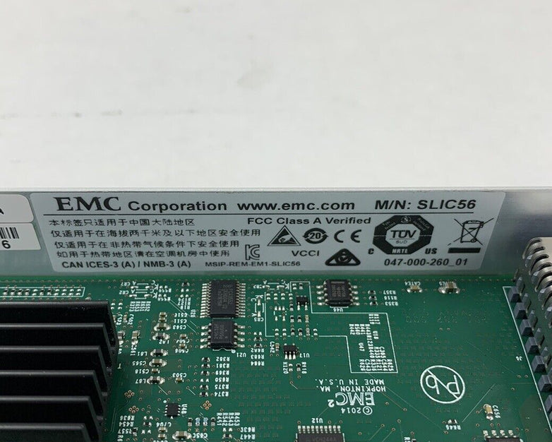 EMC Unity 303-382-000A-07 4-Port TLA PCB 1GbE Ethernet I/O Module