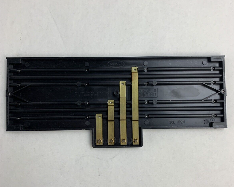 Aurora 1520 Model Motoring 7x Straight Tracks and 1x Terminal Track 9"