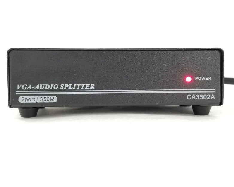 VGA-Audio Splitter CA3502A W/ AC Adapter
