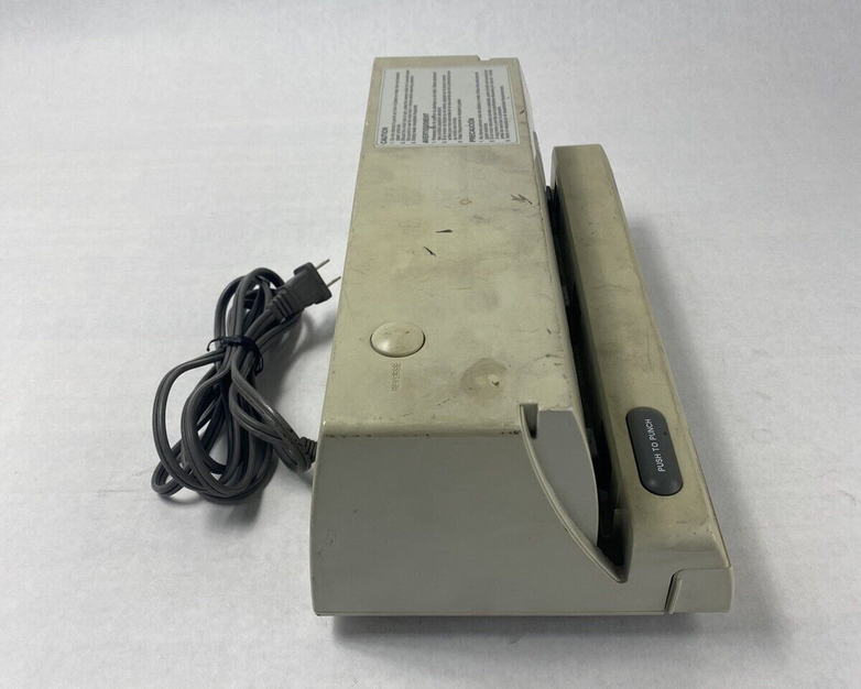 Panasonic Model No. BH-780 Commercial Electric 3 Hole Punch Tested