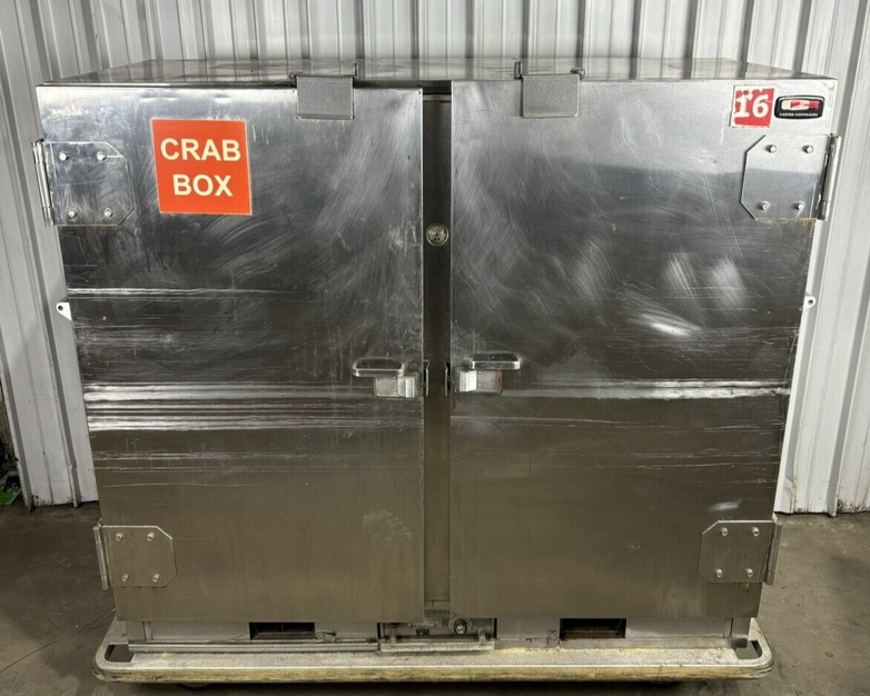 Carter Hoffmann BB1000 FH90 Heated Warming Banquet Cart Cabinet 120V 13.7A 1650W