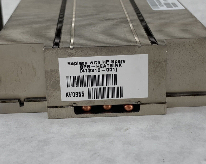 HP 412210-001 HP Server Heatsink for Proliant DL360 DL165 G5 Lot of (2)