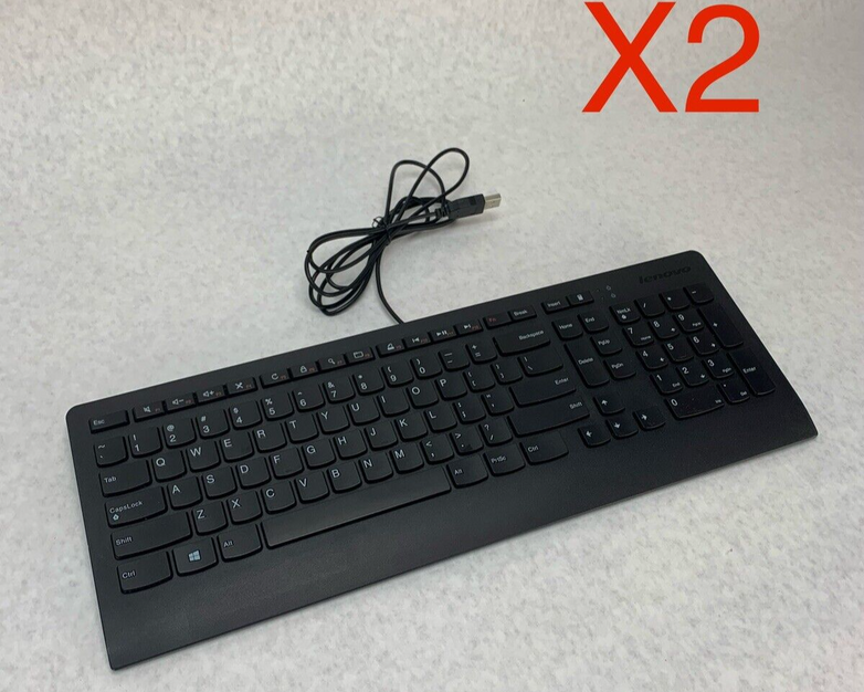 Lot of 2 Lenovo SK-8821 Keyboard SIL14-W18