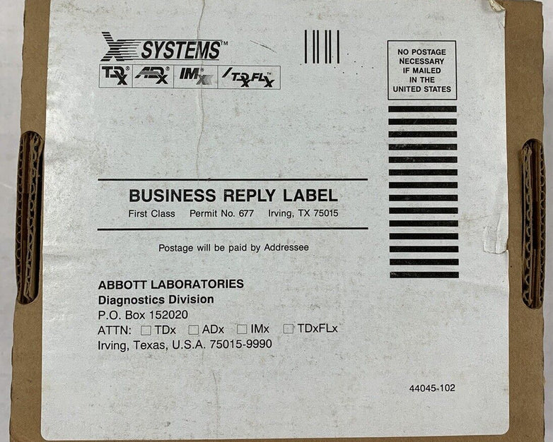 Abbot Laboratories TDxFLx Operational Software Revision 3.0