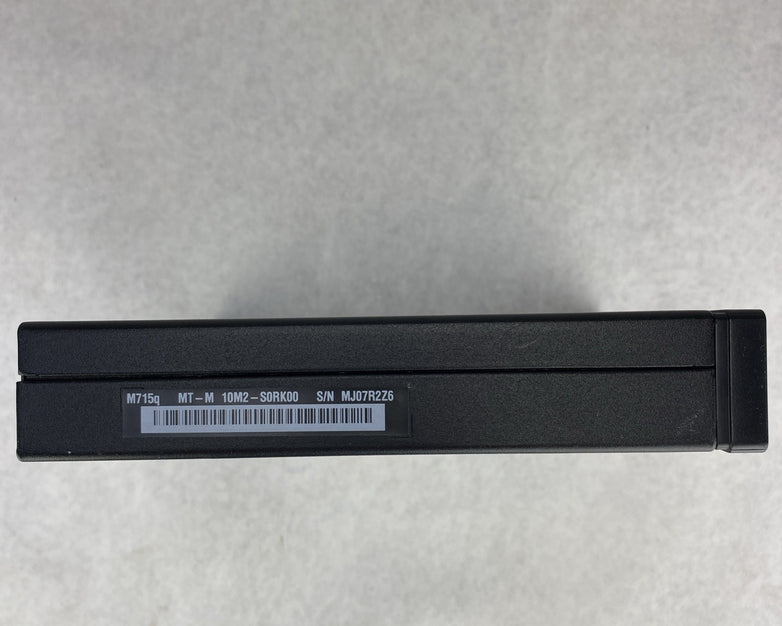 Lenovo ThinkCentre M715q AMD PRO A10-9500E 3.0GHz 8GB RAM No AC HDD OS