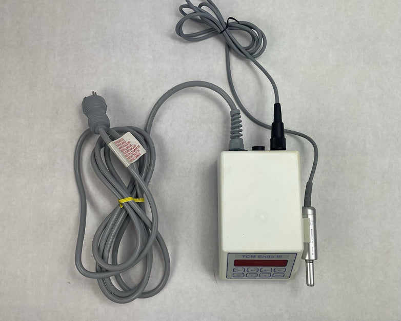 SybronEndo TCM Endo III Endodontic Motor with Handpiece No Pedal Power Tested