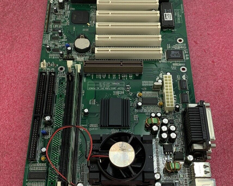 QDI P6I440ZX/Z9 Motherboard Intel Celeron 400MHz 64MB RAM w/ I/O Shield 2x ISA
