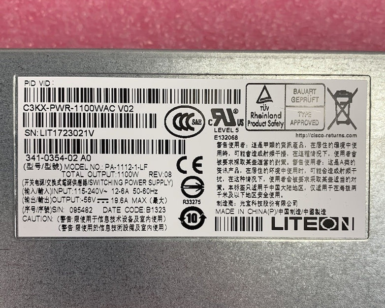 LiteOn PA-1112-1-LF 1100W Server Power Supply