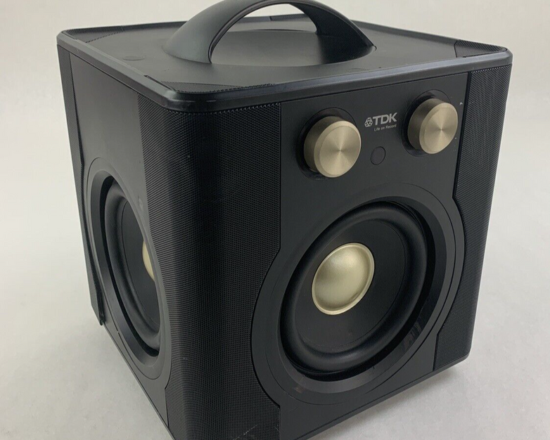 TDK TDK-V513 Wireless Bluetooth Sound Cube Speaker Tested with a Bad Aux Port
