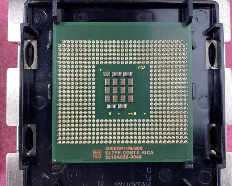 Intel SL7PE Xeon 3GHz/2m + HP Proliant DL360 G4 Heatsink 349931-104 (Lot of 2)