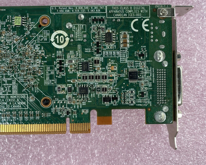 Dell 01CX3M 512MB ATI Radeon HD6350 DMS-59 Video Card 109-C09057-00 (Lot of 4)