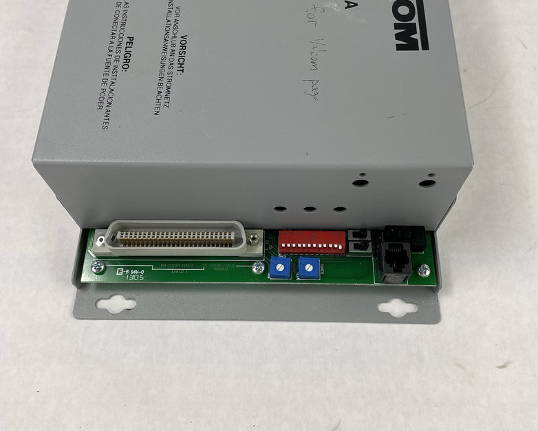 Valcom Model V-2003A 3 Zone Page Control Untested Parts or Repair