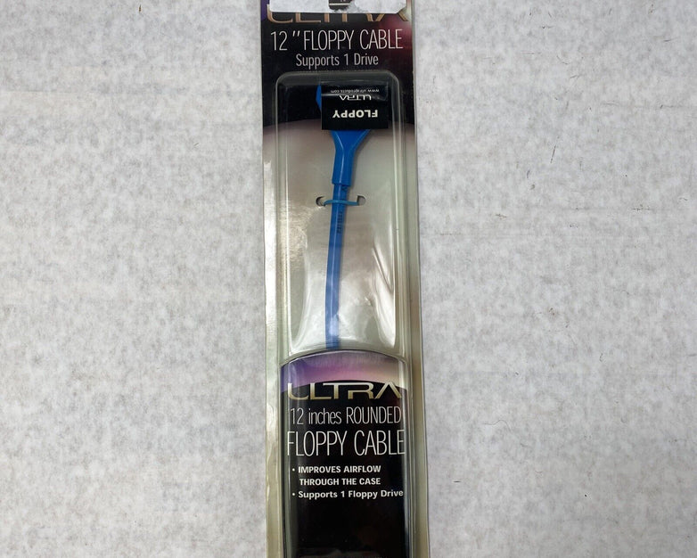 Ultra ULT33102 12" Floppy Cable IDC 34P Sockets 28AWG UL2651 34C (Lot of 3)