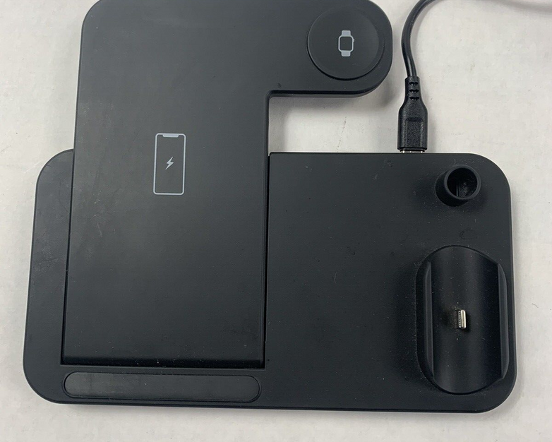 3 in 1 Charger Stand Charging Cradle Station Dock with Adapter