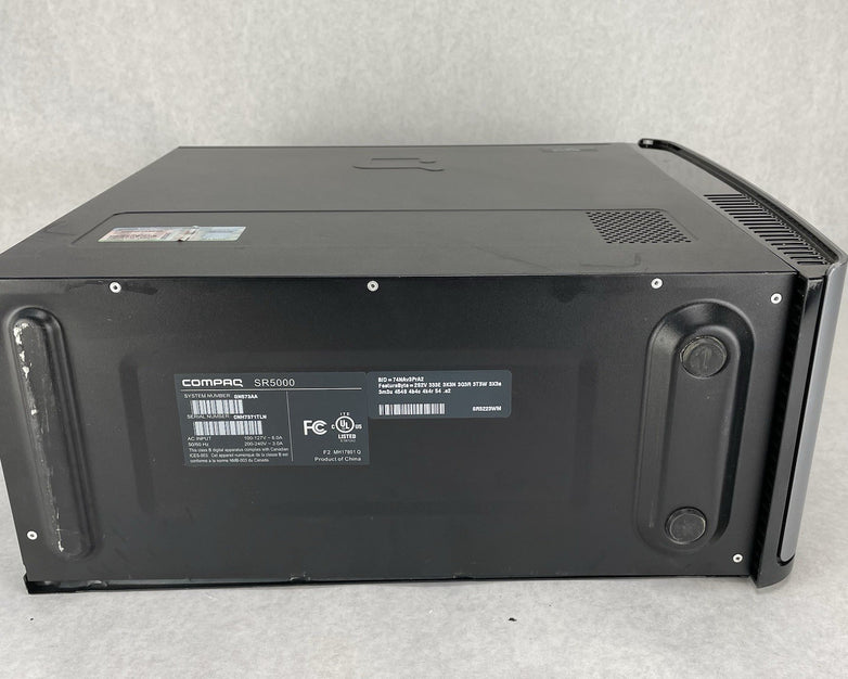 Compaq Presario SR5000 AMD Sempron 3600 2 GHz 1 GB Ram DVD-RW No HDD No OS