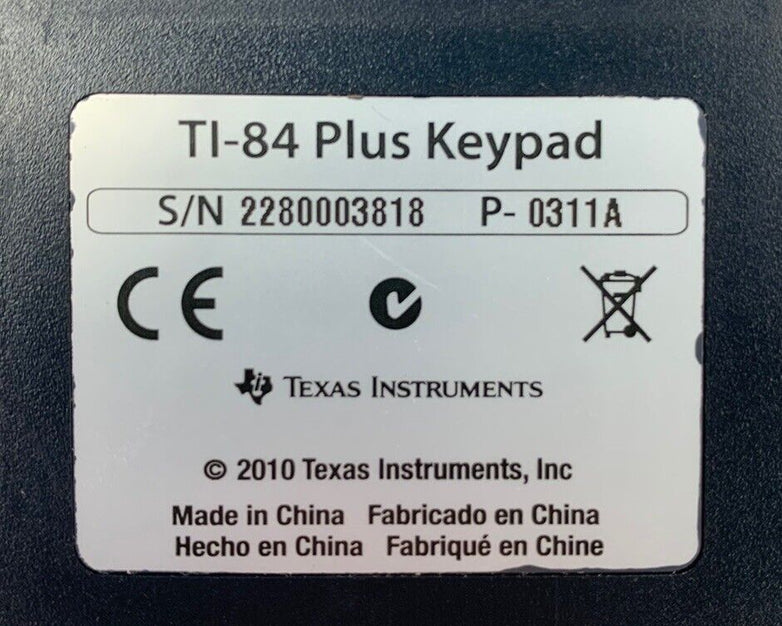 Texas Instruments P-0311A TI-84 Plus Keypad for TI-Nspire Clickpad (Lot of 5)