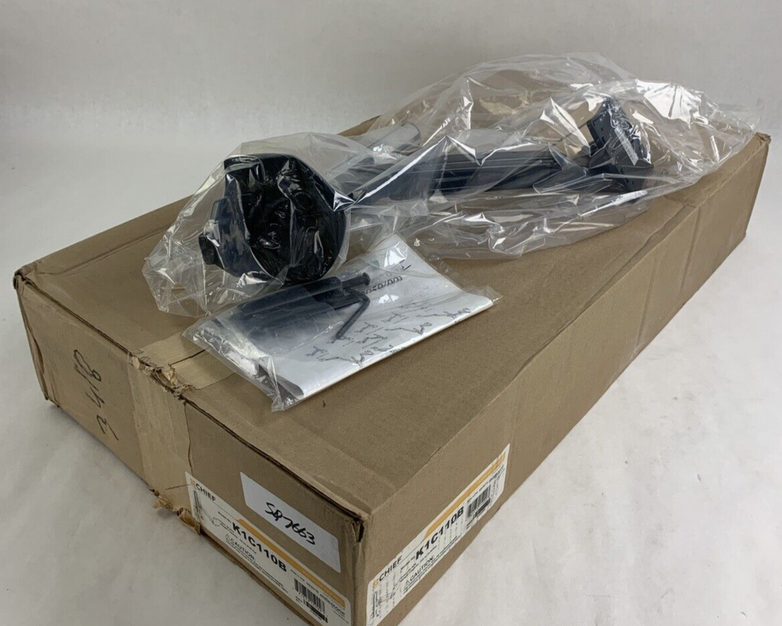 Chief K1C110B K1C Dynamic Column Monitor Mount Black New Open Box