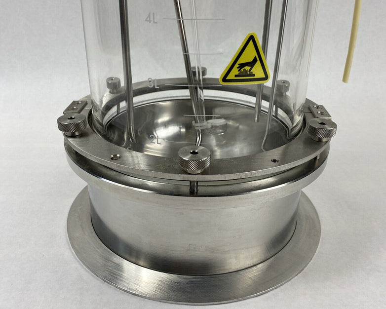 New Brunswick Scientific 5L Vessel Fermentor Bioreactor Q798700