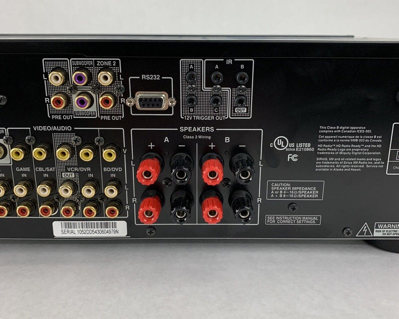 Integra DTM 40.4 Sirius XM WRAT Wide Range Amplifier Tested Bad Caps For Parts
