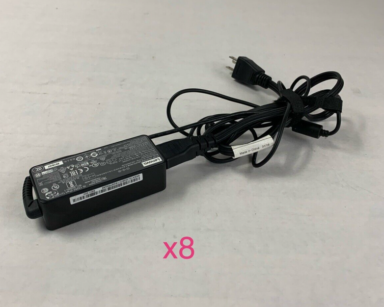 Mixed Lot of 8 Lenovo 20V 2.25A 45W AC Adapter