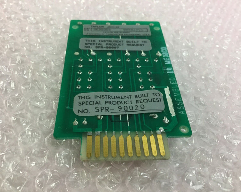 Taylor MOD 30 SK20353 REV AB MS4112 SPR-90007 SPR-90020
