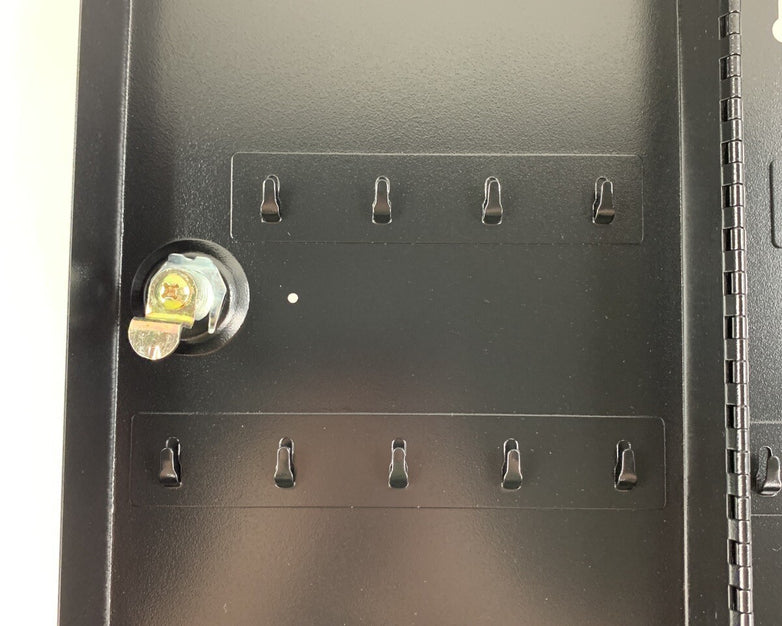 First Alert 3060F Steel Key Storage Cabinet 28 Keys Wall Secured Home
