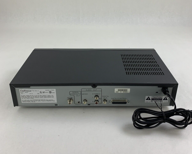 ComStream DR200 Audio Broadcast Receiver Powers On Missing Smart Card and Dish