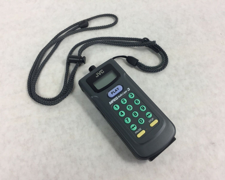 JVC XA-GP3BK Portable ROM Player MPEG Audio Layer-3 W/Lanyard (Lot of 2)