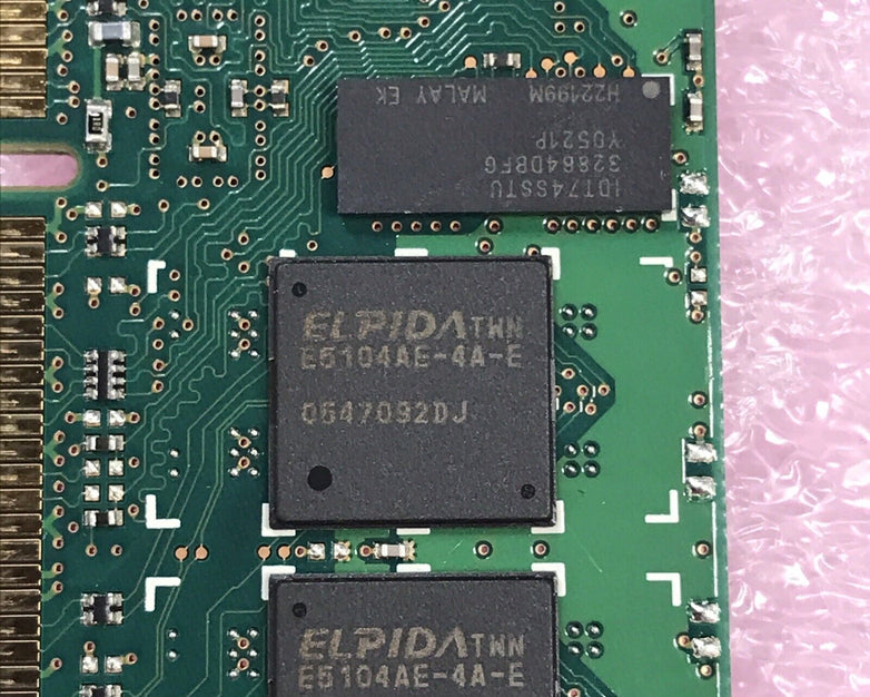 Elpida 2GB 2x1GB 1Rx4 PC2-3200R-333 Ram 345113-051 EBE10RD4AEFA-4A-E
