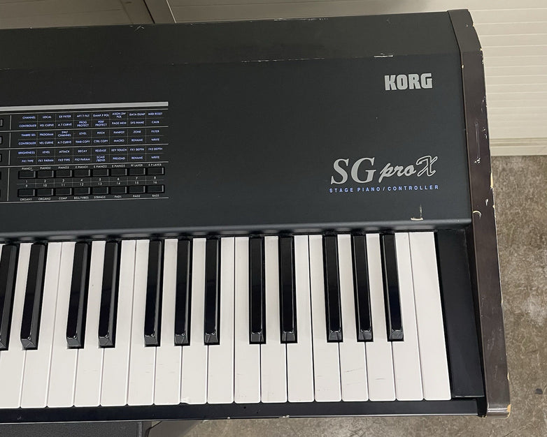 KORG SGproX 88-Key Digital Stage Piano Controller Bad Switch Parts and Repair