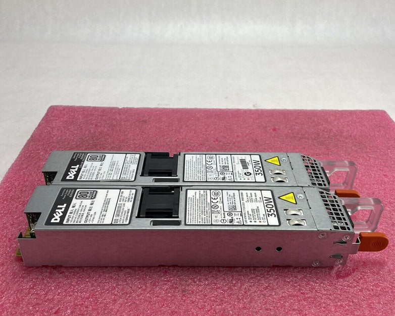 Dell P7GV4 80 Plus Platinum 350W Switching Power Supply Lot of 2