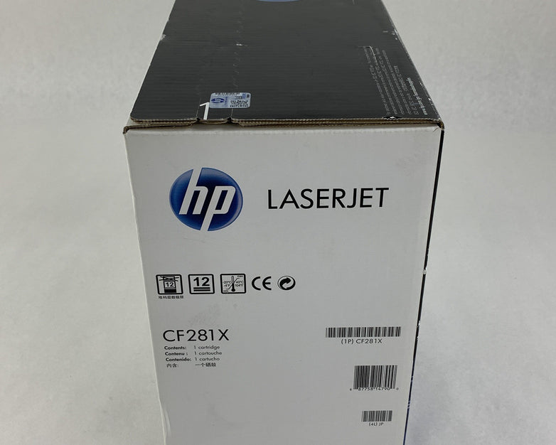 HP 81X CF281X Laserjet Black Toner Cartridge M630 NEW OEM Sealed Box