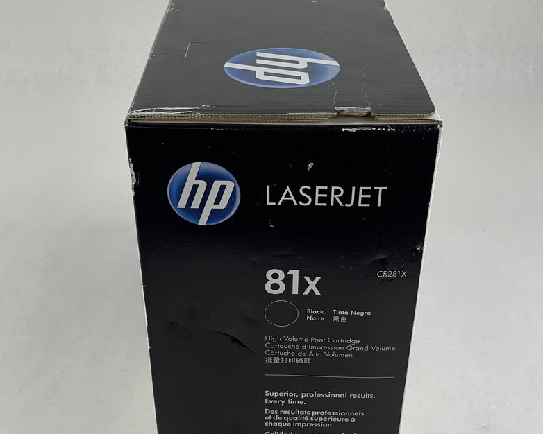 HP 81X CF281X Laserjet Black Toner Cartridge M630 NEW OEM Sealed Box