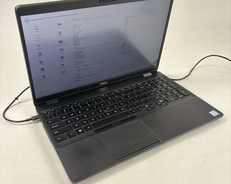 Dell Latitude 5500 15.6" Intel i5-8365U 1.6 GHz 8 GB Ram No OS No HDD No AC