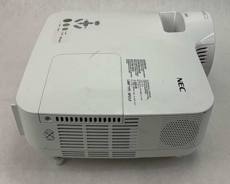 NEC NP500WS LCD Projector 537 Lamp Hours
