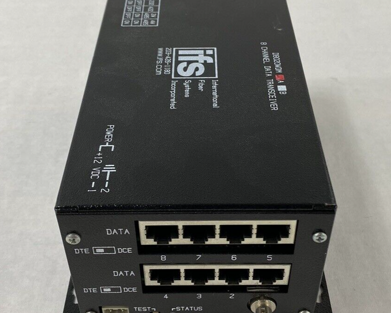 International Fiber Systems IFS D8020WDM 8 Channel Data Transceiver
