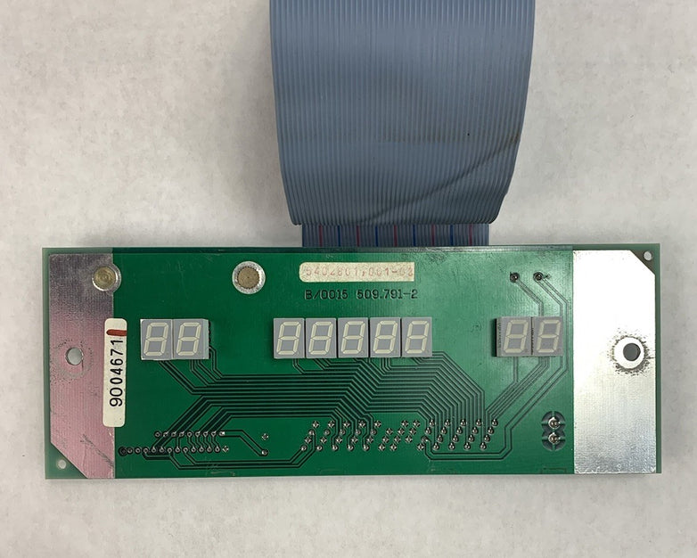 Digital Display 9004671 B/0015 509.791-2 033142 Circuit Board