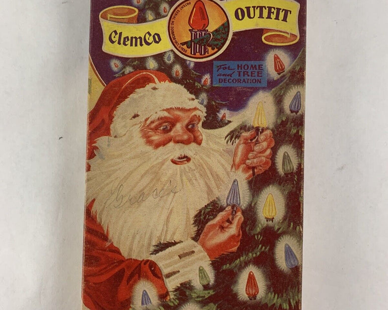 ClemCo 505 8 Bulb Lighting Outfit w/ Original Box Vintage Untested