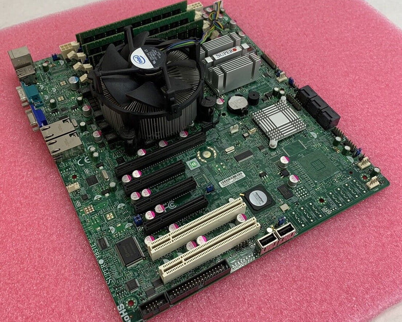 SuperMicro X8STE Motherboard Xeon W3520 2.67GHz 4GB RAM w/Shield