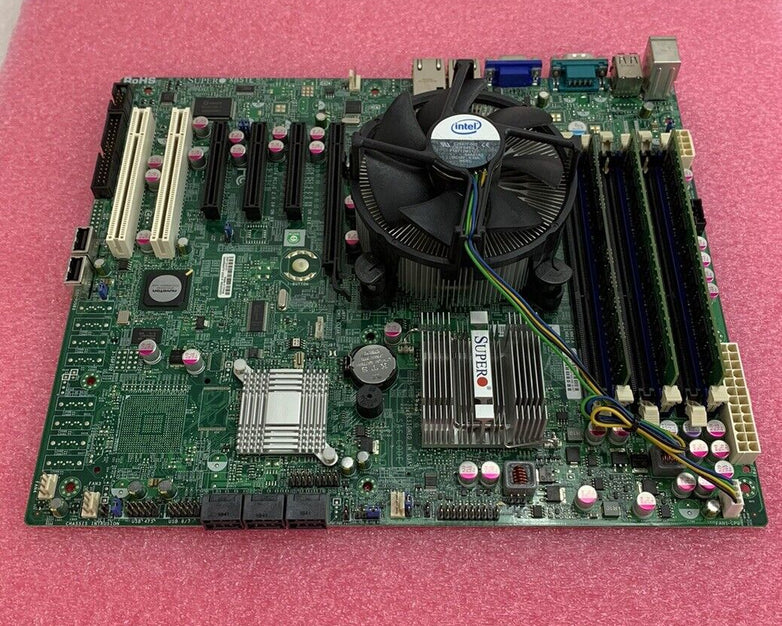 SuperMicro X8STE Motherboard Xeon W3520 2.67GHz 4GB RAM w/Shield